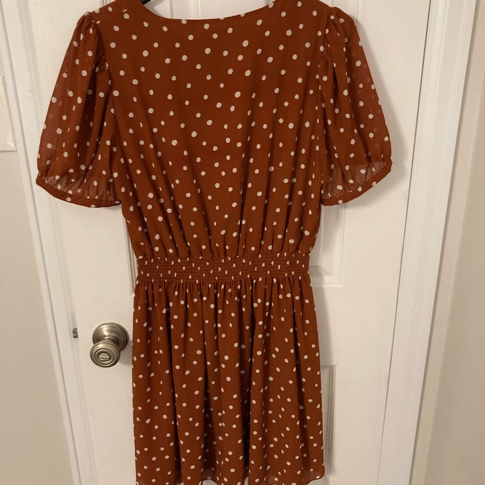 Very cute burnt Orange Madewell dress